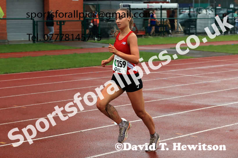 Senior Womens 4 Stage 2025 Northern Athletics Autumn Road Relays, Leigh, Lancashire. Photo: David T. Hewitson/Sports for All Pics